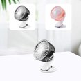 thumbnail image 2 of XGFHYJEH Desk Fan, Box Fan, Small Fan, Box Fans for Home, Desk Fans under $15.00, Small Box Fan, Portable Personal Quiet Electric Fan for Home, Plastic, 2 of 5