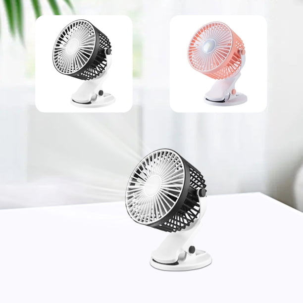 mfyjkho Mini ventilador portátil con alimentación USB, 3 velocidades ajustables, 13 x 13 x 22 cm, ideal para casa, oficina, coche, viajes al aire libre. Incluye 1 ventilador y cable de carga USB.