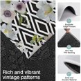 thumbnail image 3 of Pioneer Flower Floral Print Pattern Kitchen Rugs Sets Of 3,Kitchen Runner Rugs Non Skid Washable,Decorative Kitchen Floor Mats for Kitchen,Sink,Laundry,17"x30"+ 17"x47" + 17"x59", 3 of 6