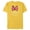Yellow, variant on Disney Minnie Mouse Wife Head Icon Magic Family Trip- Short Sleeve Blended T-Shirt for Adults - Customized-Yellow