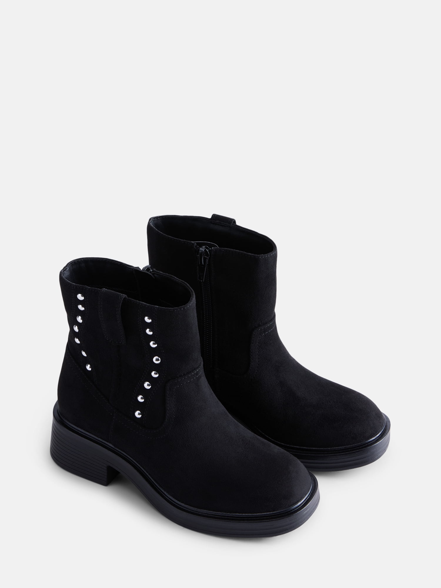 Wonder Nation Girls Studded Chelsea Boots