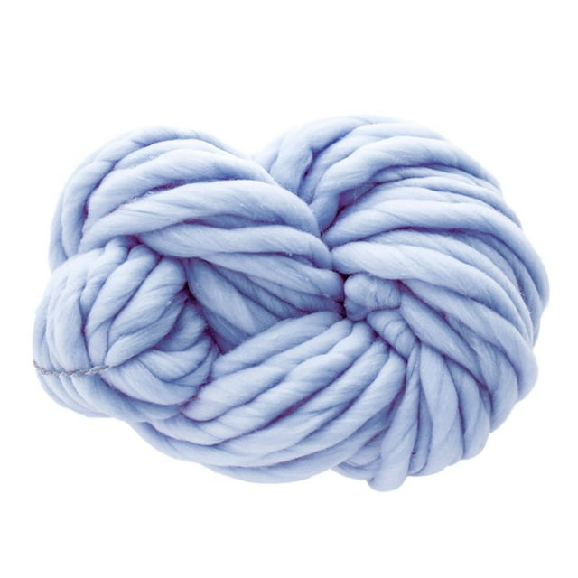 EIMELI Fil de Laine Super Épais Island 10 Bleu Clair