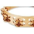 thumbnail image 3 of Latin Percussion Pro 10" Double Row Tambourine - Bronze - LP380B-BZ, 3 of 4