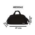 thumbnail image 2 of Maleta  Bloosom Deportiva Multifuncional Viaje Gym Negro/Blanco, 2 of 3