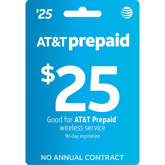 AT&T Prepaid $25 Top Up