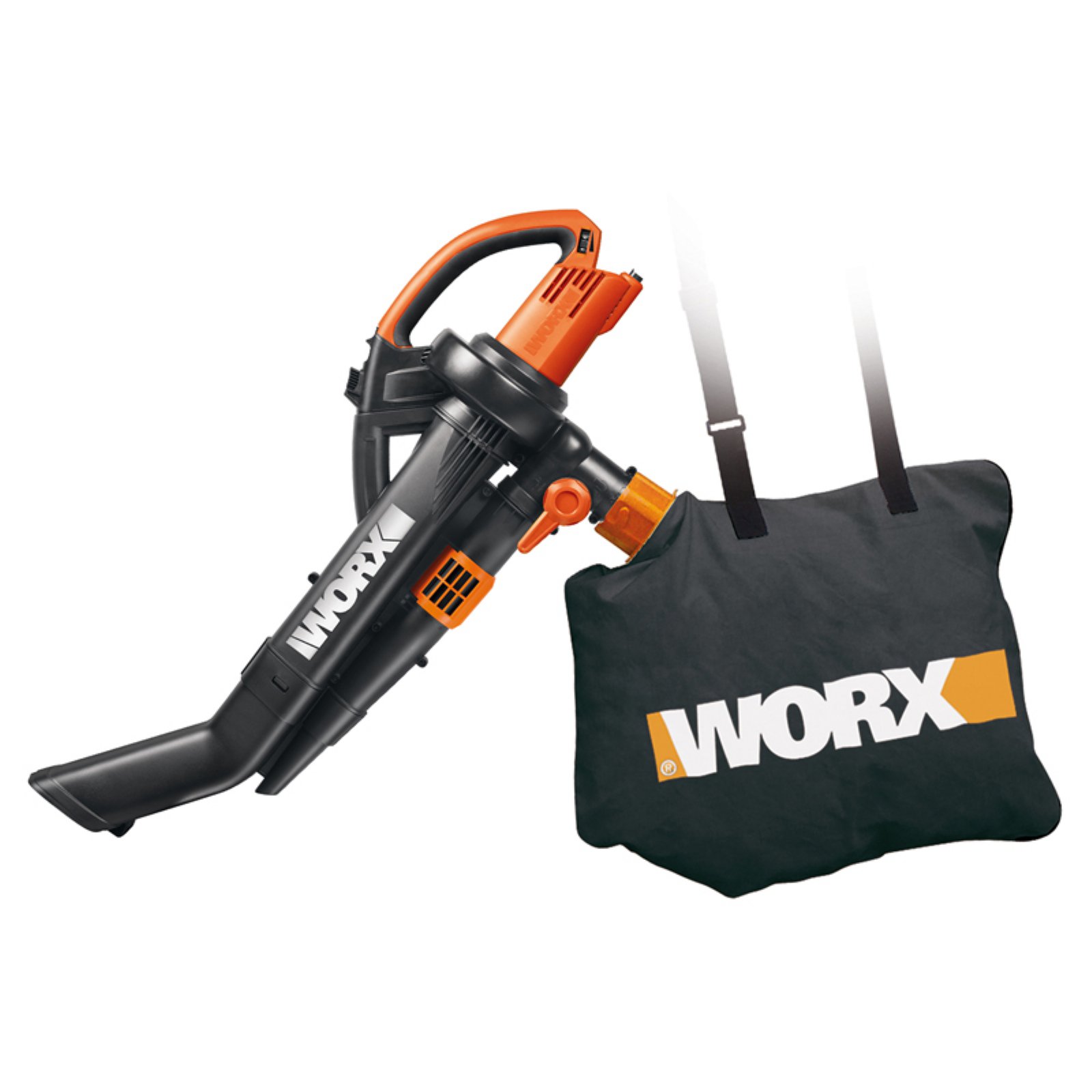 Worx TriVac Blower / Mulcher / Vacuum with All-Metal Mulching System - image 2 of 9