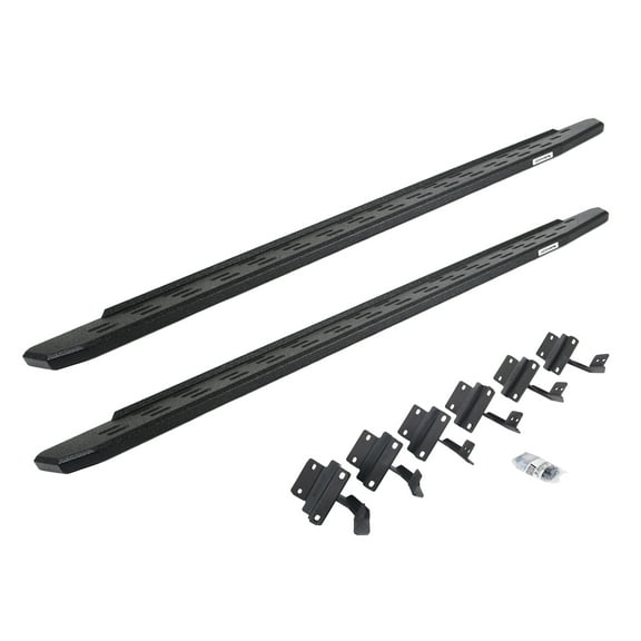 Go Rhino 69615587T RB30 Running Boards with Mounting Bracket Kit For Ford 15-23 F-150, Ford 17-23 F-150, Ford 17-23 F-250 Super Duty, Ford 17-23 F-350 Super Duty Fits select: 2015-2023 FORD F150
