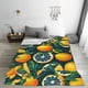 thumbnail image 5 of Balery Fresh Orange Manta de Felpa Suave y Acogedora – Cobija de Franela Aterciopelada para Cama, Lavable y Cálida para Sofá, Mascotas, Transpirable-40"x30", 5 of 7