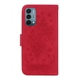 thumbnail image 2 of Case For OnePlus Nord N200 5G Embossed Pattern Leather Magnetic Closure Flip Cover Shockproof Non-slip Card Cash Pocket Wallet Phone Case For OnePlus Nord N200 5G,Red, 2 of 11
