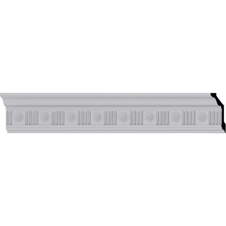 2 5/8"H x 1 5/8"P x 3"F x 94 1/2"L, (2" Repeat), Edwards Crown Moulding