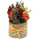 thumbnail image 1 of 1pc Flower Simuled Bonsai Sala de estar Decoraciones para el hogar Decoración del hogar (naranja), 1 of 6