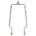 thumbnail image 3 of (2 pack) Mainstays Metal Lamp Shade Fitter Adjustable 8" to 10" Chrome Harp with Finial, 3 of 7