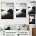 thumbnail image 4 of Designart "Monochromatic Silence Of The Sahara In Photography" Desert Wall Art Living Room, 4 of 7