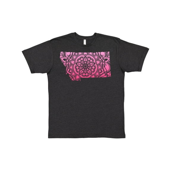 Inktastic Montana Silhouette Mandala T-Shirt