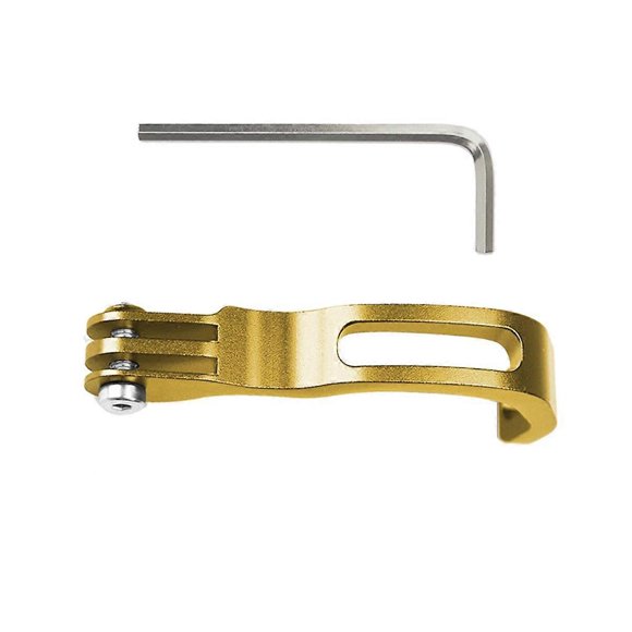 Bicycle Front Light Bracket for Folding Bike Road Folding Bicycle Camera for Light Holder Base Gold