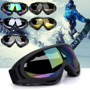 Luxtrada Tan Skiing and Snowboarding Sport Goggles