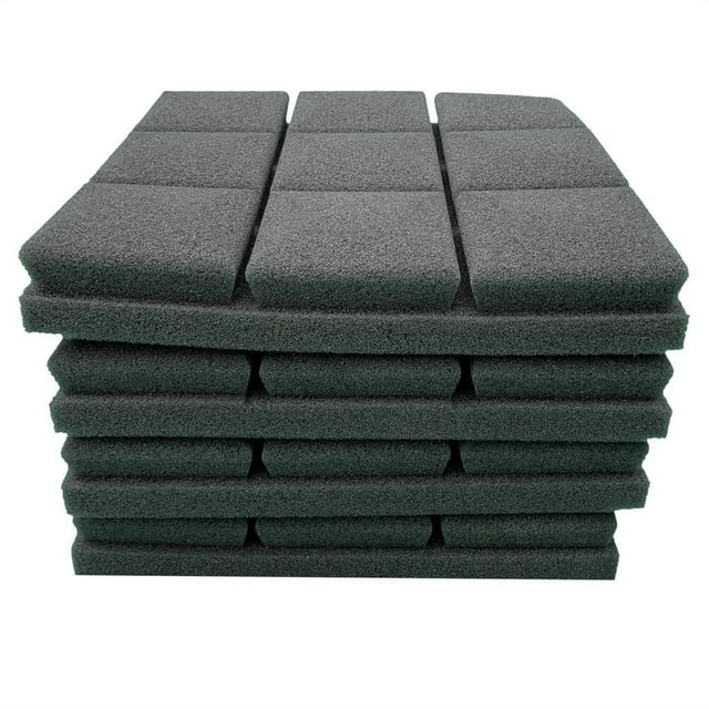 4 Pcs Panneau en Mousse Acoustique Absorption du Son Arrêt Éponge Studio KTV Insonorisé
