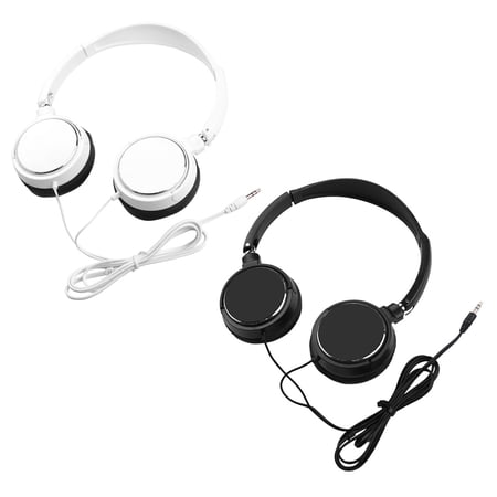Cheers.US Universal Headphone Over Ear HiFi Stereo Sound Portable Wired Headset for Mobile Phone With Folding and Rotating Design Headphone is Easy Carry