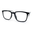 thumbnail image 4 of Classy Elegant Studious Urban Horn Rim Blue Light Filtering Glasses [Black], 4 of 8