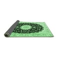 thumbnail image 2 of Ahgly Company Indoor Rectangle Persian Emerald Green Traditional Area Rugs, 2' x 5', 2 of 4