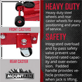 thumbnail image 4 of Mountain 33008 Heavy Duty 3 Ton Floor Jack with Safety Features, 4 of 10