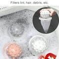 thumbnail image 4 of Naiovety Filtro de pelo para lavadora, herramienta de captura doméstica, recogedor de pelos de lavandería, soporte de filtración blanco Type3 NO3, 4 of 6