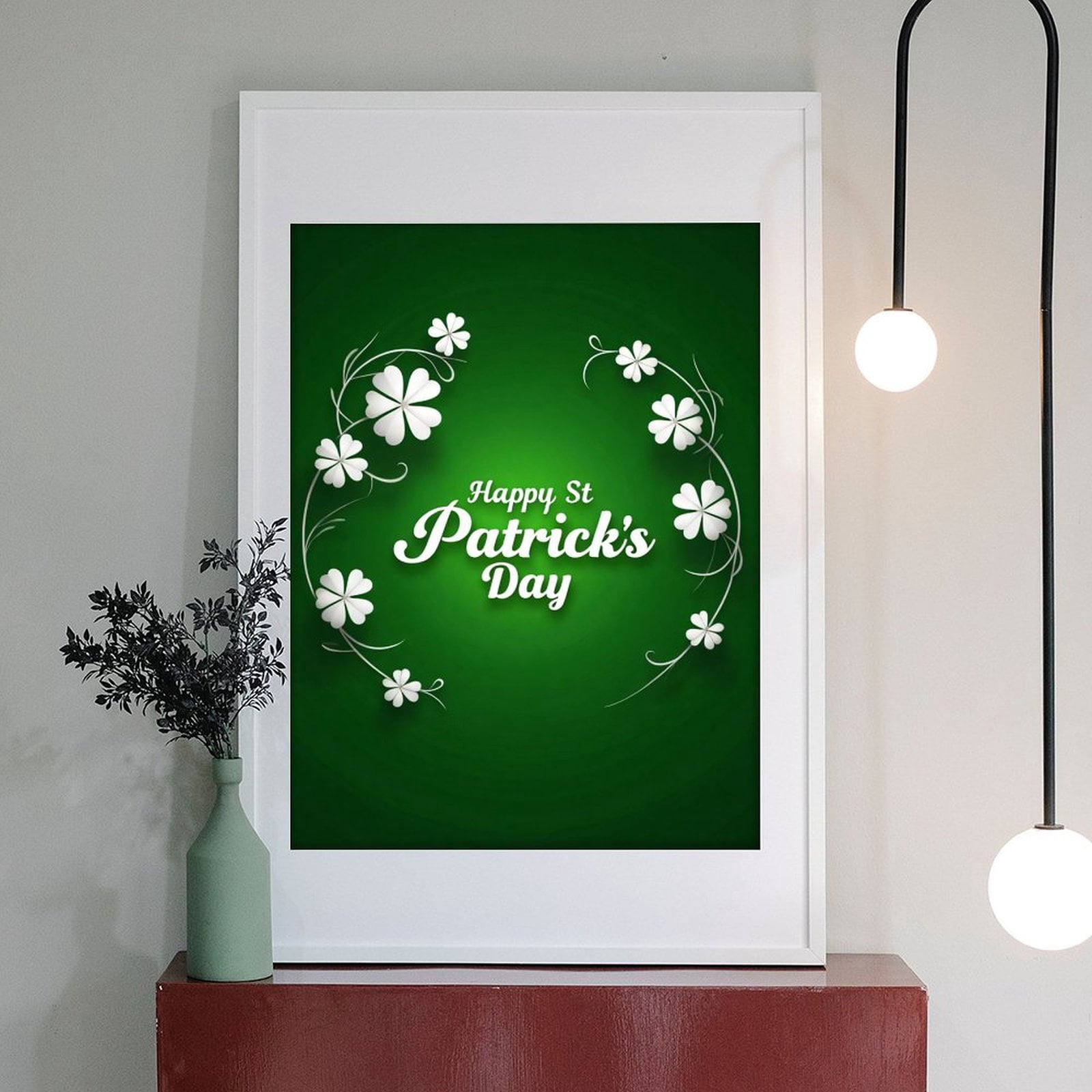 Diamond Art Kits for Adults - St. Patrick Print No.315 5D Frameless Dimond Painting Kit for Adults Beginner, Round Diamond Kits for Home Wall Decor, Gift for Women
