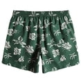 thumbnail image 2 of Bañador maamgic para hombre, pantalones cortos de playa de secado rápido, color verde M, 2 of 6