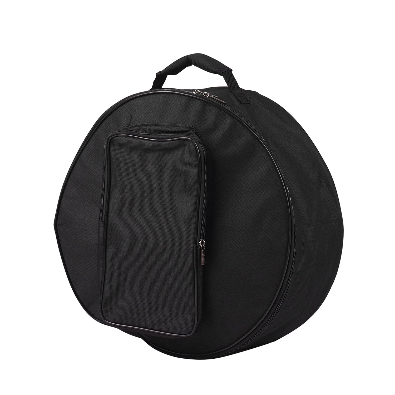 Sac à Dos Pour Caisse Claire Noir, Sac à Tambour De 14 Pouces Avec Bandoulière En Tissu Nylon, Poches Extérieures Pour Baguettes De Batterie, Livre De Musique, Protection, (rouge