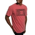 thumbnail image 4 of CafePress - Electrician Rates - Mens Comfort Colors Shirt, 4 of 5