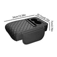 thumbnail image 3 of MezoJaoie Center Console Cup Holder Multifunctional Comfortable Car Armrest With Cup Holder Ergonomic Automotive Interior Truck Suvs Front Seat, 3 of 10