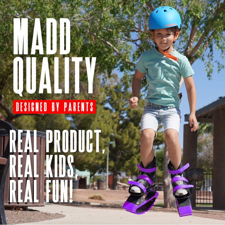 Madd Gear Light Up Boost Boots Kids Jumping Shoes - Bounce to the