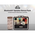 thumbnail image 4 of Victor VAS-3004 Bluetooth Speaker with TWS Pairing, Built-in Phone Holder, 3-Hour Battery Life � Portable Wireless Audio, Bonus Pack Includes Full Size Retro Metal Lunchbox, 4 of 13