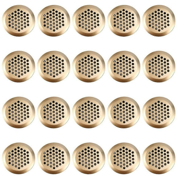 Double-Sided Circular Air Vent Furniture Cabinet Shoe Cabinet Circular Air Vent for Ventilation and Heat Dissipation