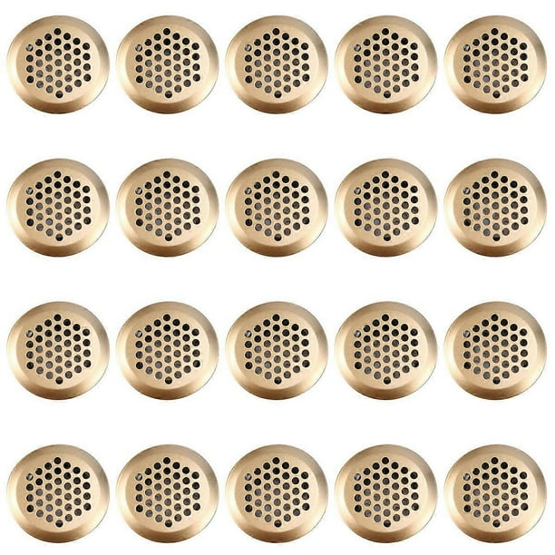 Double-Sided Circular Air Vent Furniture Cabinet Shoe Cabinet Circular Air Vent for Ventilation and Heat Dissipation