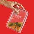 thumbnail image 3 of 2pc Glass Value Pack Rectangle Baking Dish Red: Freezer & Microwave Safe, 16 Volume, 3 of 5