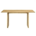 thumbnail image 5 of Modway Amistad 60" Wood Dining Table in Oak, 5 of 10