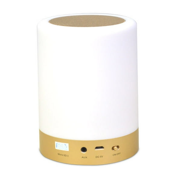 Graflsoa Compact 3D Surround Bluetooth Speaker with App Control, Elegant Mini Quran Sound System, HD Audio, Portable Design, and Multi-Language Support.