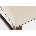 thumbnail image 4 of Jofran Fairview Transitional Solid Wood Upholstered Side Chair (Set of 2), 4 of 6