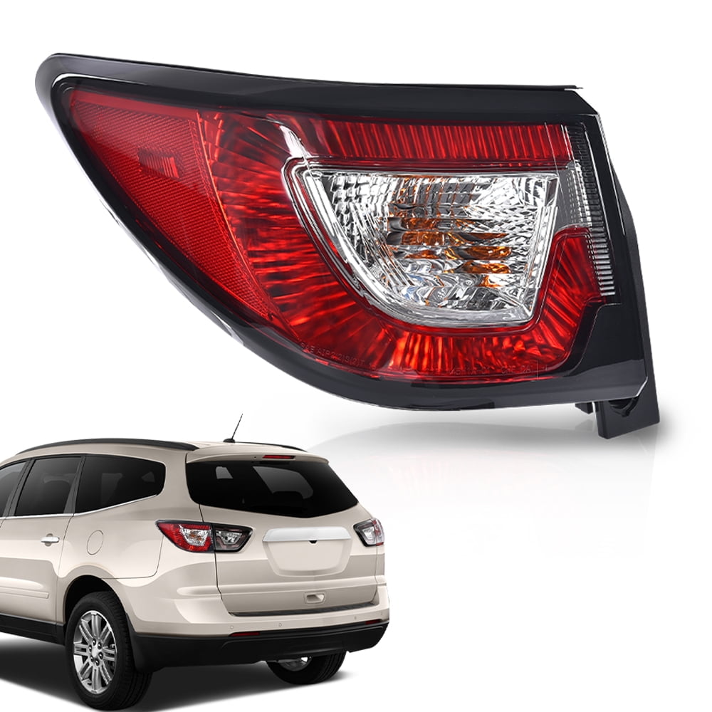 CROSSDESIGN Tail Light Fit for Chevrolet Traverse 2013-2016 Tail Lamp