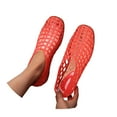 thumbnail image 2 of TIANZEN Jelly Mesh Ballet Ballerina For Women Adult Hollow Jelly Clear Sandals Beach Ballet Low Summer Women Platform Sandals Beach Slippers Clear Flat Sandals for Women Sandals Womens Go Walk on, 2 of 8