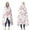 Pioneer Flower Floral-1, variant on Wearable Blanket,Pioneer Flower Floral Print Pattern Hooded Wearable Flannel Blanket for Adults & Teens,Winter Poncho Shawl Wrap Cape Cozy Anti-Pill,50"x60"