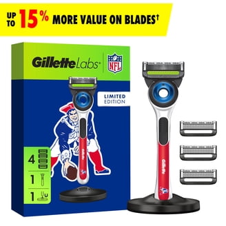 Gillette Labs Official Packers Licensed Razor for Men, Perfect for