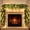 M, variant on Christmas Norfolk Garland with LED Light, 106 Inch Pre-Lit Artificial Pine Garland with Warm White Lights for Fireplace Mantle, Wall, Stair Railing, Table