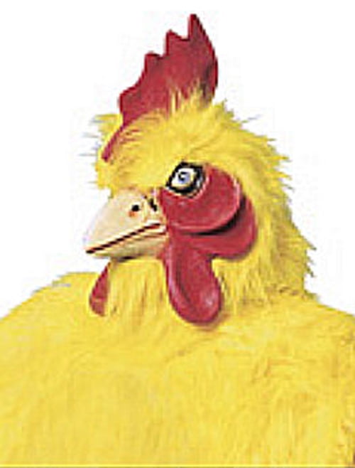 Chicken Mens Adult Funny Animal Supreme Halloween Costume Mask ...