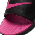 Nike Kawa Kids' Slide Sandals Color: Black Vivid Pink Size: 12