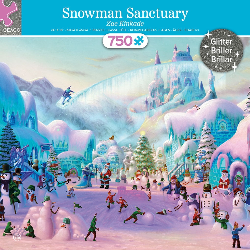 Ceaco 750 Piece Deluxe Mixed Interlocking Jigsaw Puzzle Store Assortment Puzzle and Image Will Vary
