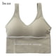 thumbnail image 1 of Jumpingount Top corto con tirantes deportivos para mujer, ropa interior deportiva para niña, sujetador con tirantes transpirables para Chinlon, lencería Ropa interior verde claro Jumpingount AP000410-06, 1 of 1