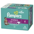 Pampers Cruisers Diapers Size 4, 70 Count (Select for More Options