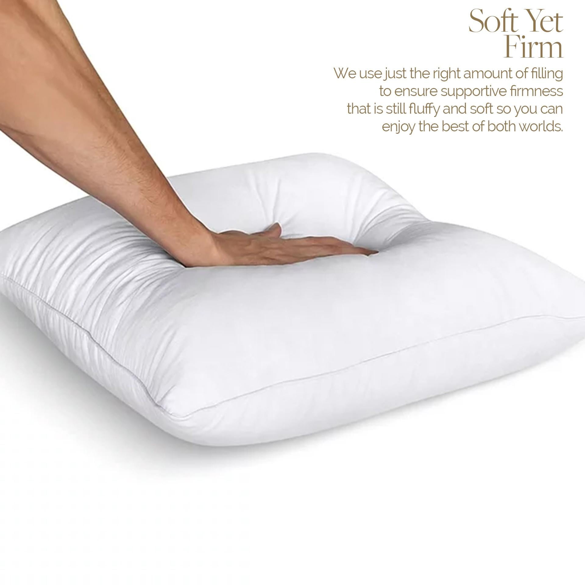 48 inch Body Pillow Insert Long Body Pillows for Adults, Pregnant Woman Side Sleep. Made in USA 1 pack by Looms & Linens